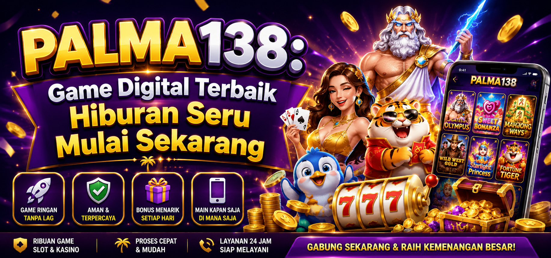 PALMA138: Game Digital Terbaik Hiburan